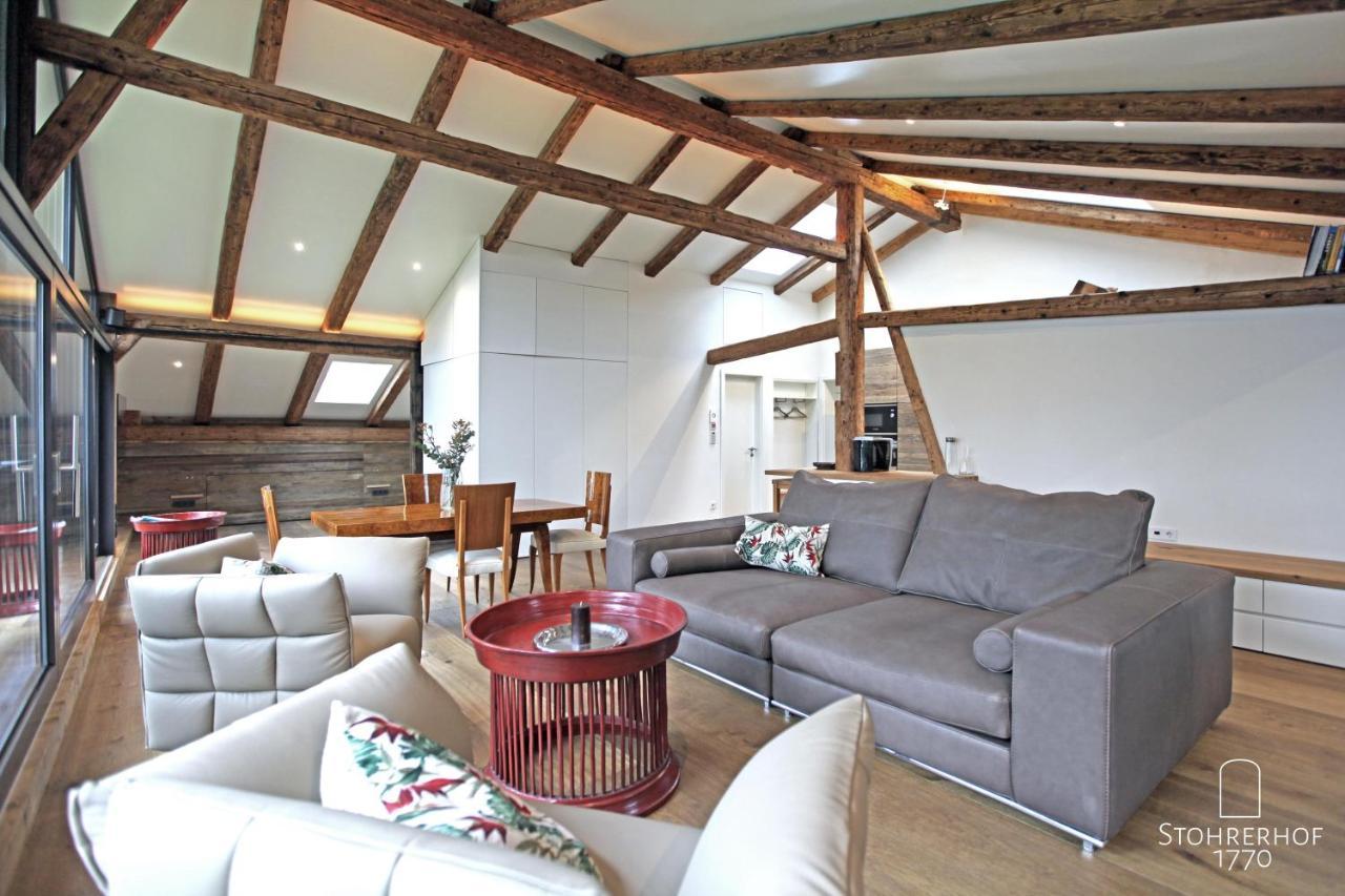 5 Sterne Penthouse-Loft Gut Stohrerhof Bis 4 Personen Dießen am Ammersee Zewnętrze zdjęcie