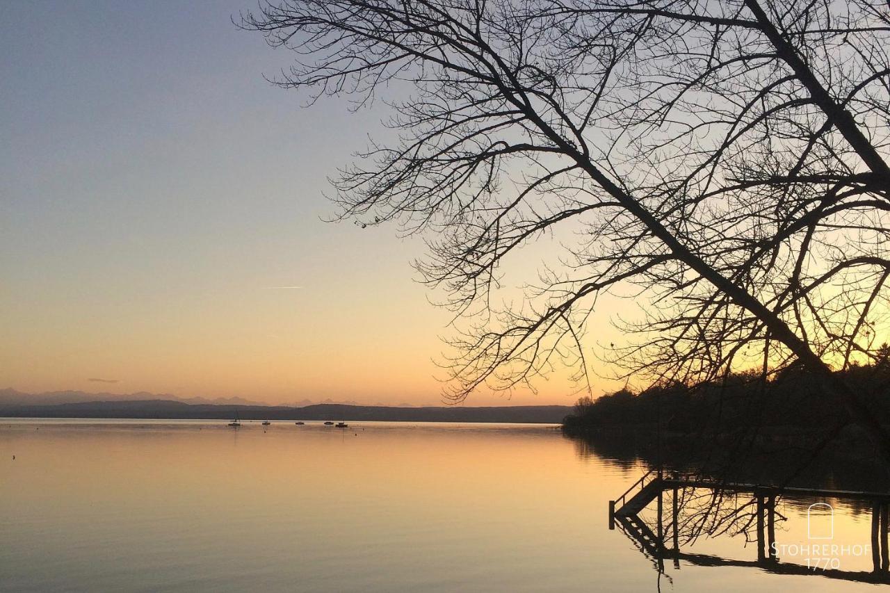 5 Sterne Penthouse-Loft Gut Stohrerhof Bis 4 Personen Dießen am Ammersee Zewnętrze zdjęcie