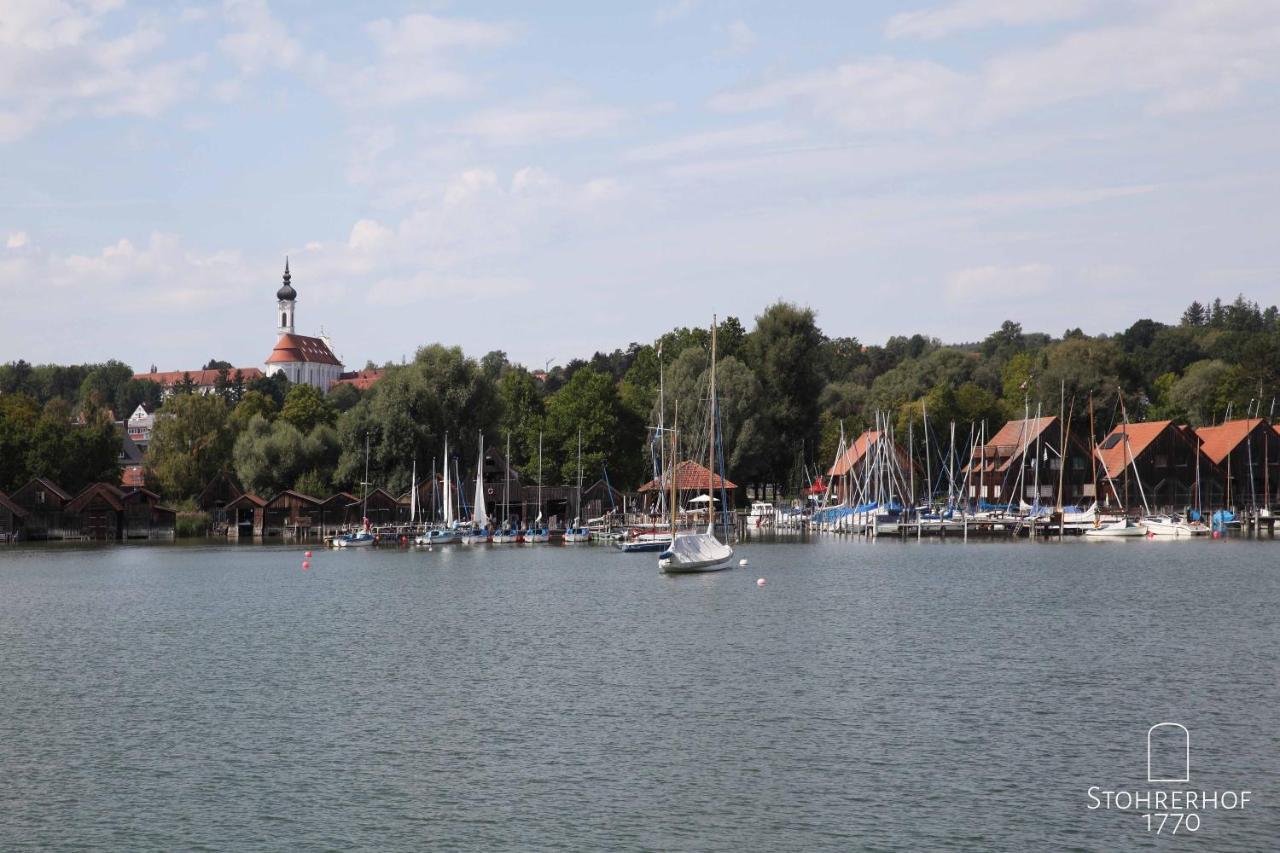 5 Sterne Penthouse-Loft Gut Stohrerhof Bis 4 Personen Dießen am Ammersee Zewnętrze zdjęcie
