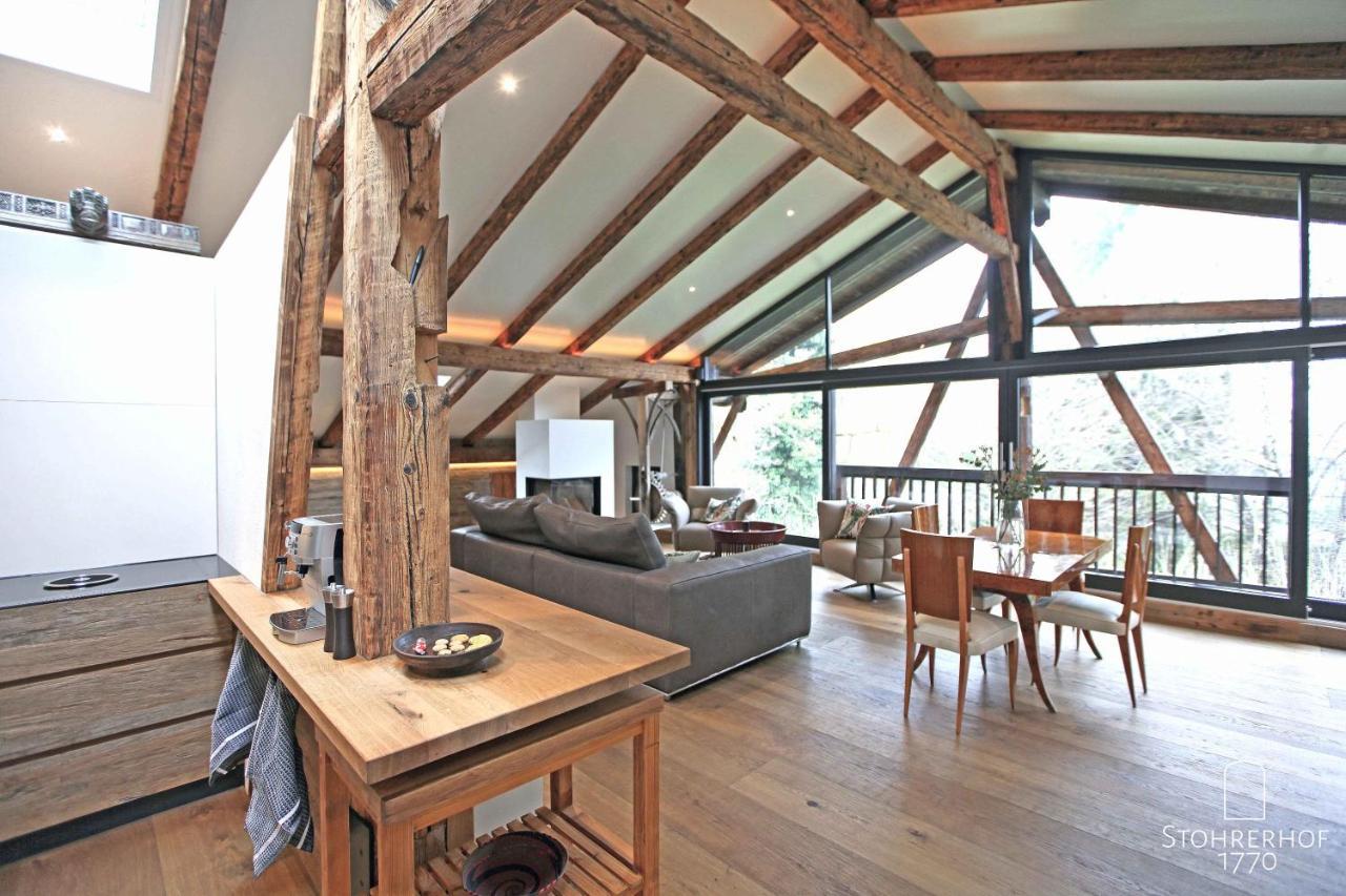 5 Sterne Penthouse-Loft Gut Stohrerhof Bis 4 Personen Dießen am Ammersee Zewnętrze zdjęcie